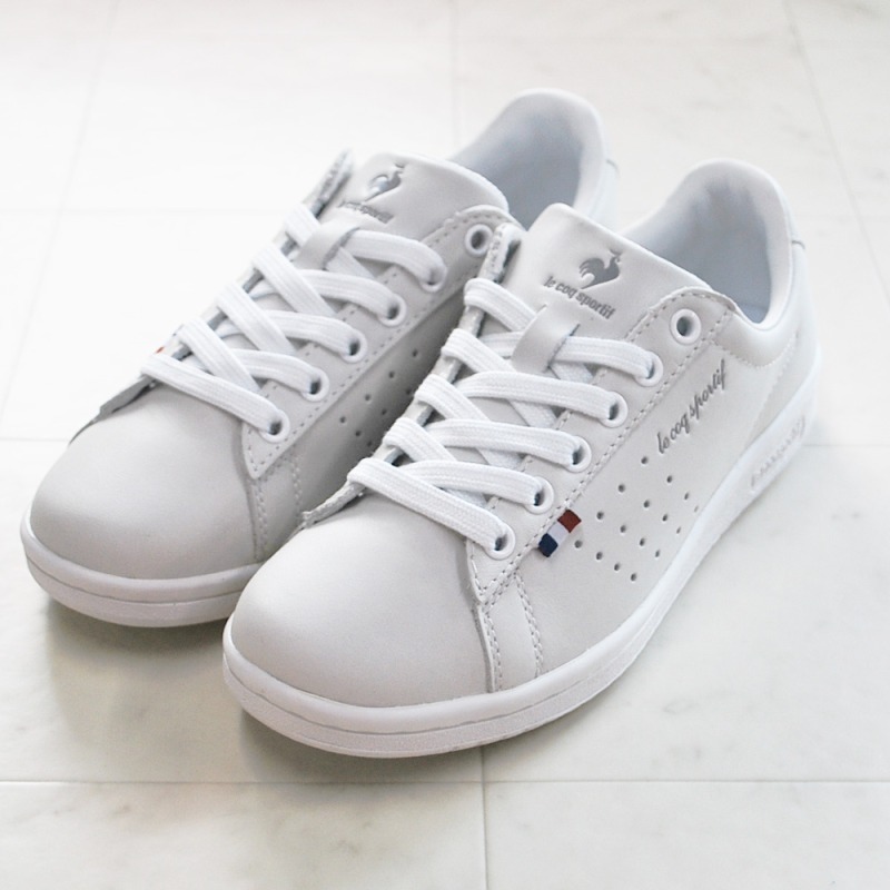 スニーカー レディース メンズ ラ ローラン / LA ROLAND ECL ルコックスポルティフ le coq sportif  22.5cm-24.5cm ECCOレザー【国内正規品】