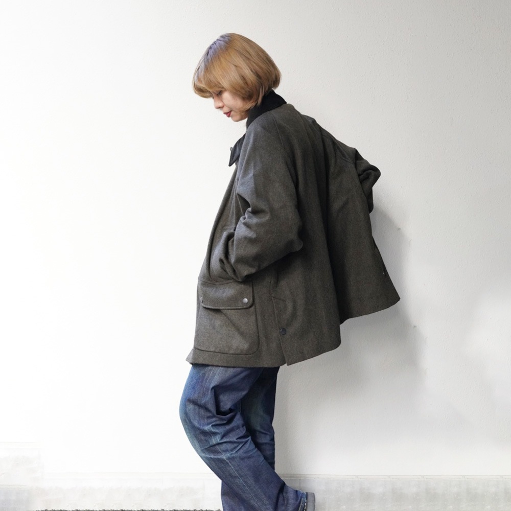 バブアー ウールジャケット ビデイル ユニセックス Barbour Modified