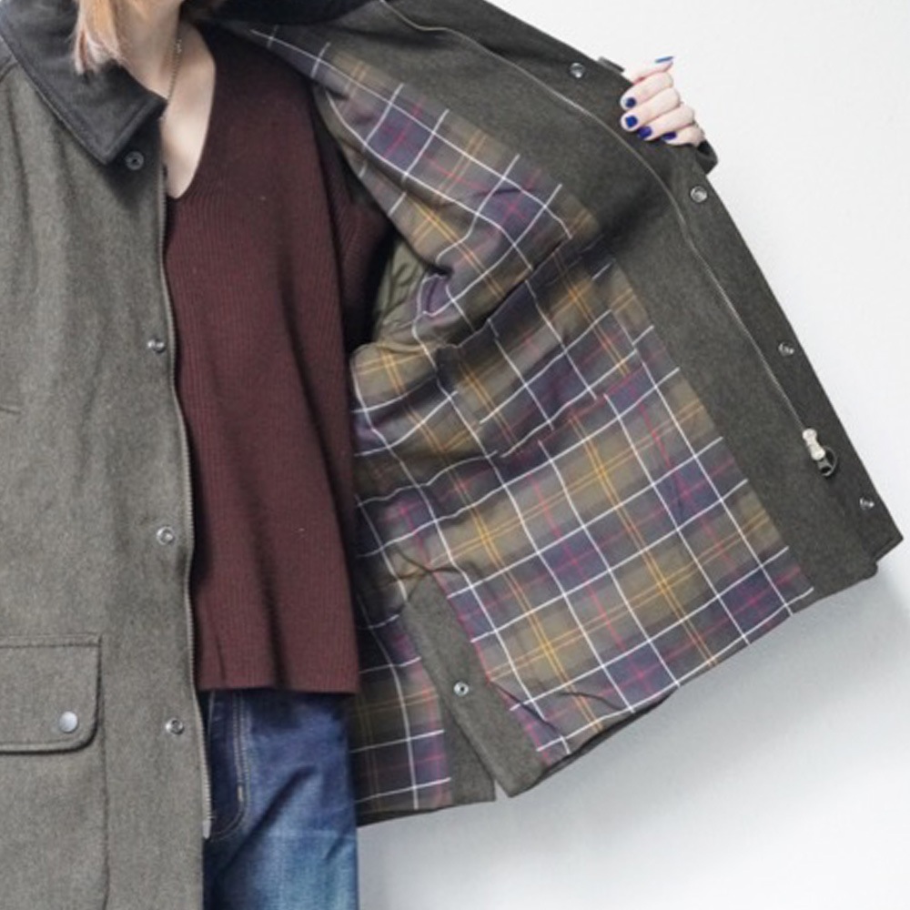 バブアー ウールジャケット ビデイル ユニセックス Barbour Modified