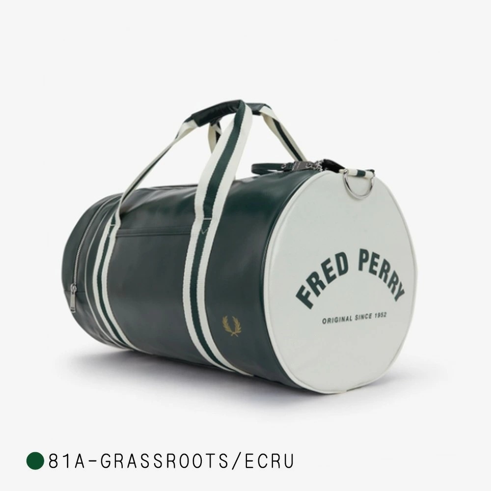 バレルバッグ ショルダーバッグ フレッドペリー  Classic Barrel Bag L7255 L7260FRED PERRY 