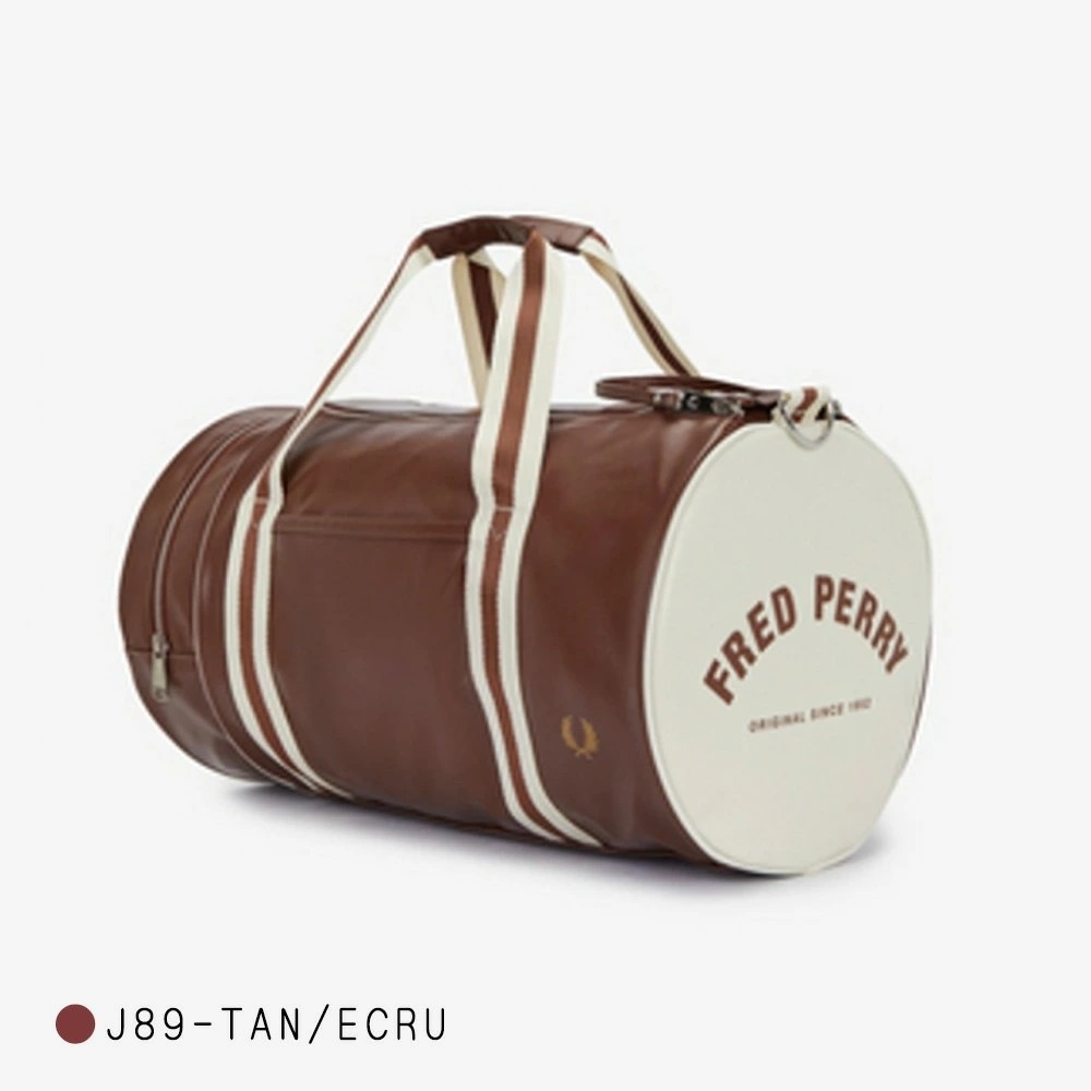 バレルバッグ ショルダーバッグ フレッドペリー  Classic Barrel Bag L7255 L7260FRED PERRY 