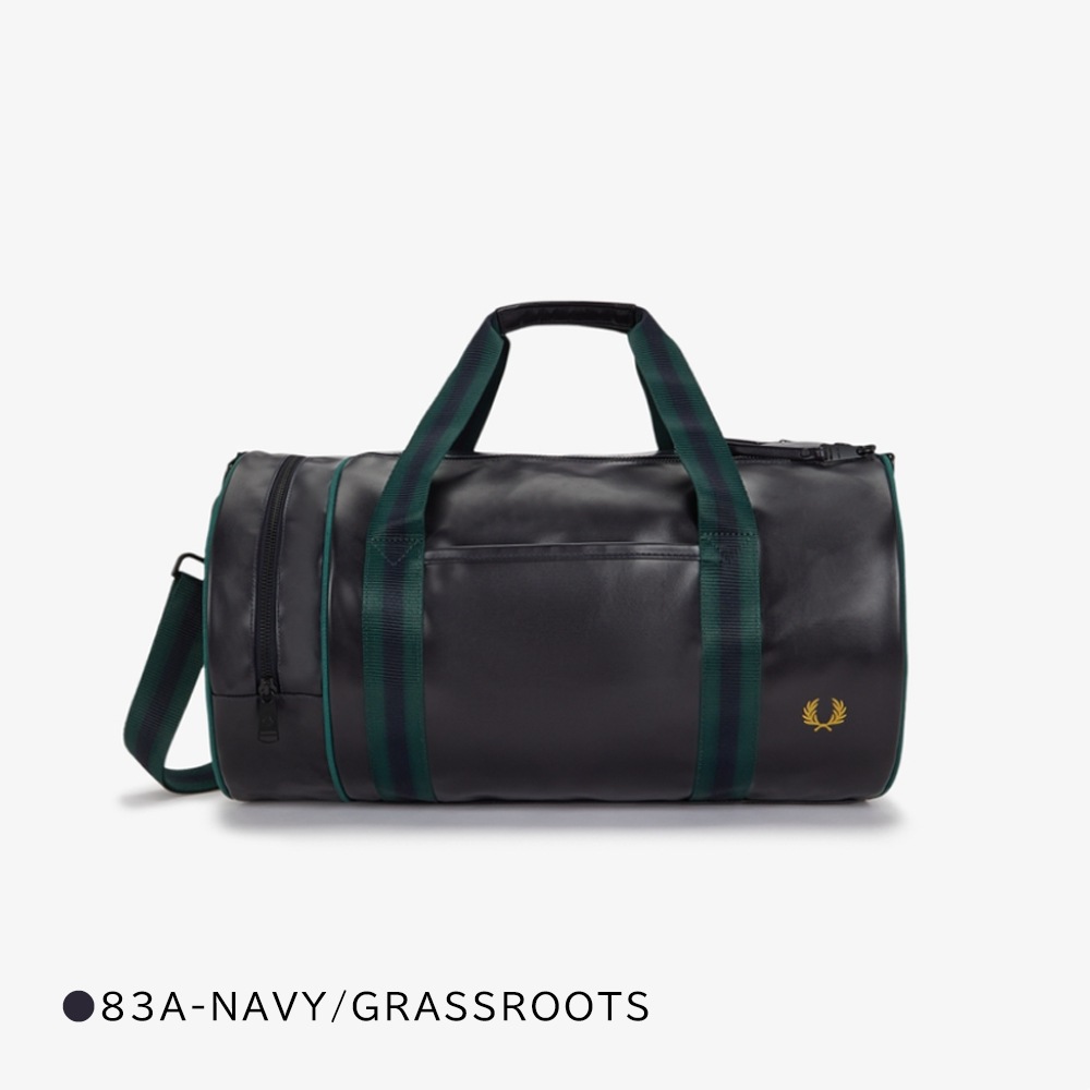 バレルバッグ ショルダーバッグ フレッドペリー ユニセックス Classic Barrel Bag L7255 L7260【国内正規品】FRED PERRY 