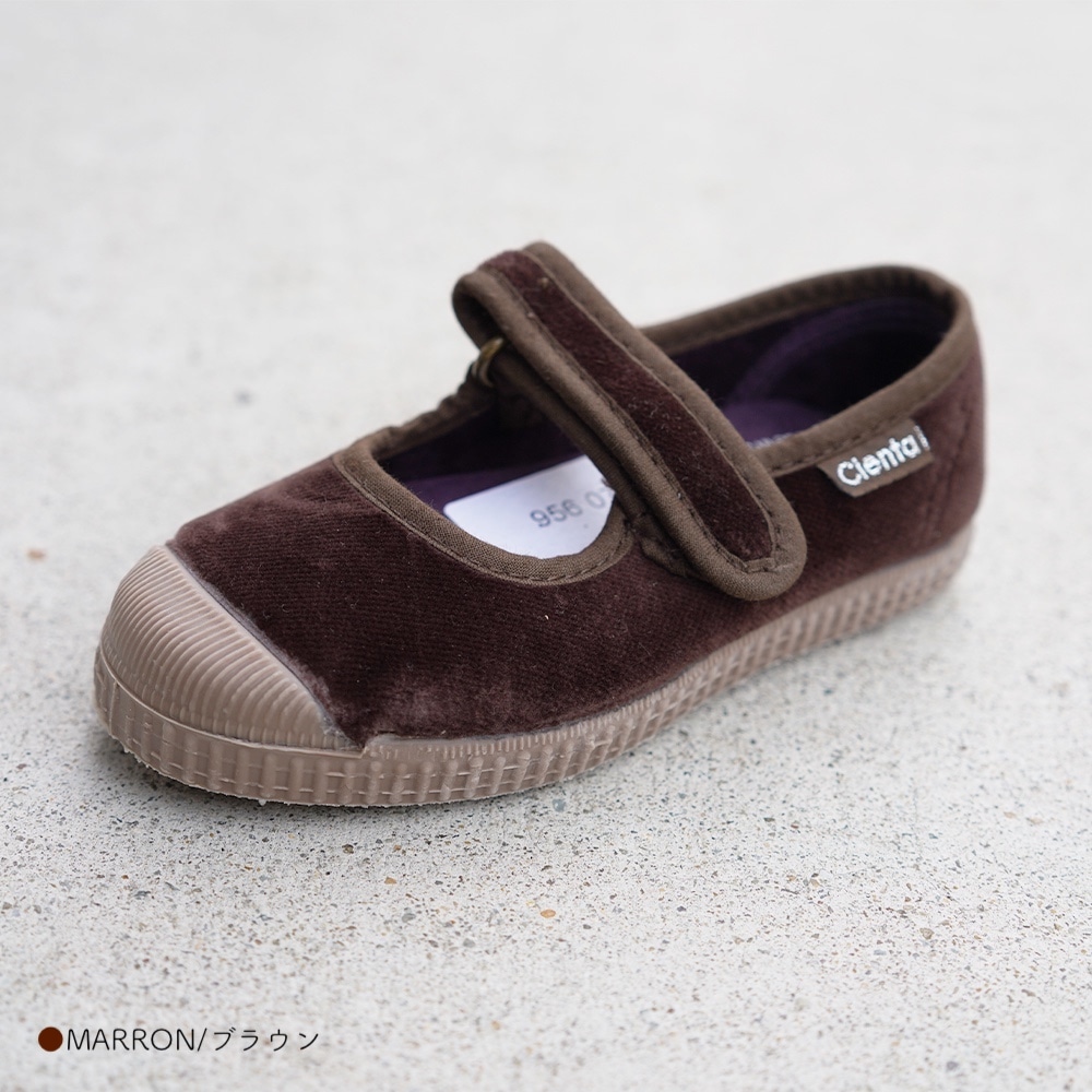 26AW 予約】【最短で10月頃入荷予定】ワンストラップシューズ ベルクロ