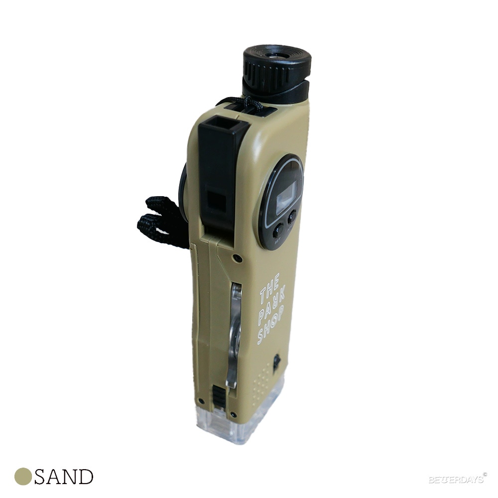 マルチガジェット  望遠鏡 拡大鏡 ライト 笛 コンパス 時計 7機能ポケットマルチツール ザ・パークショップ PARKRANGER MULTIGADGET THE PARK SHOP