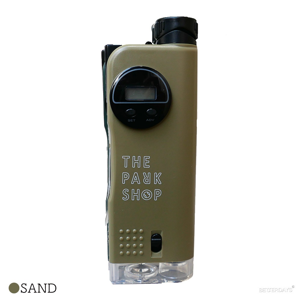 マルチガジェット  望遠鏡 拡大鏡 ライト 笛 コンパス 時計 7機能ポケットマルチツール ザ・パークショップ PARKRANGER MULTIGADGET THE PARK SHOP