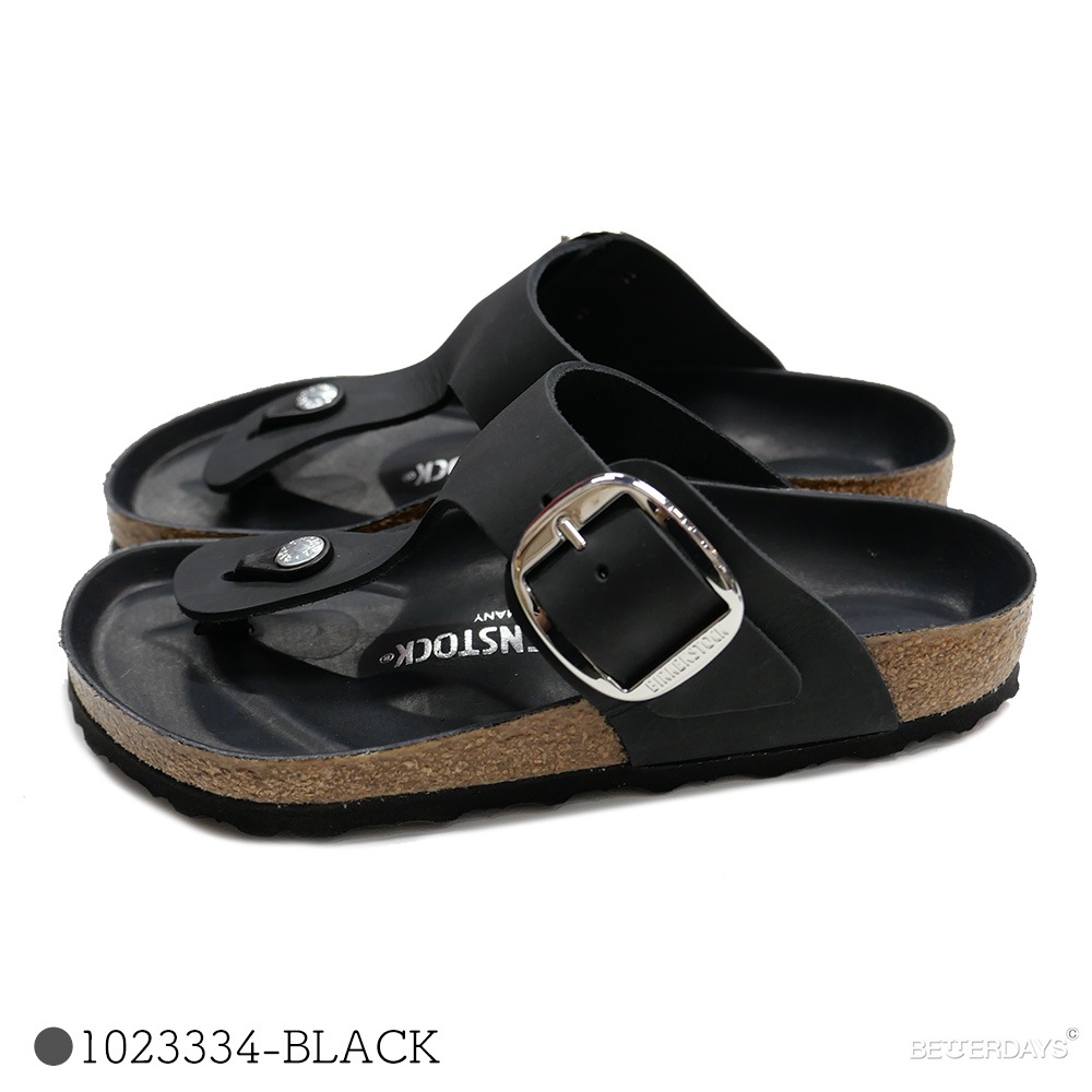 BIRKENSTOCK Gizeh / ギゼ スムースレザー black 37