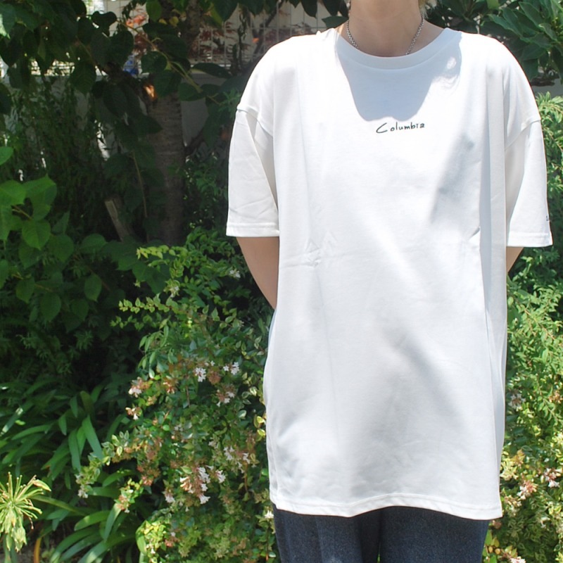 Tシャツ レイクトゥーアベニューハーフスリーブチュニック コロンビア