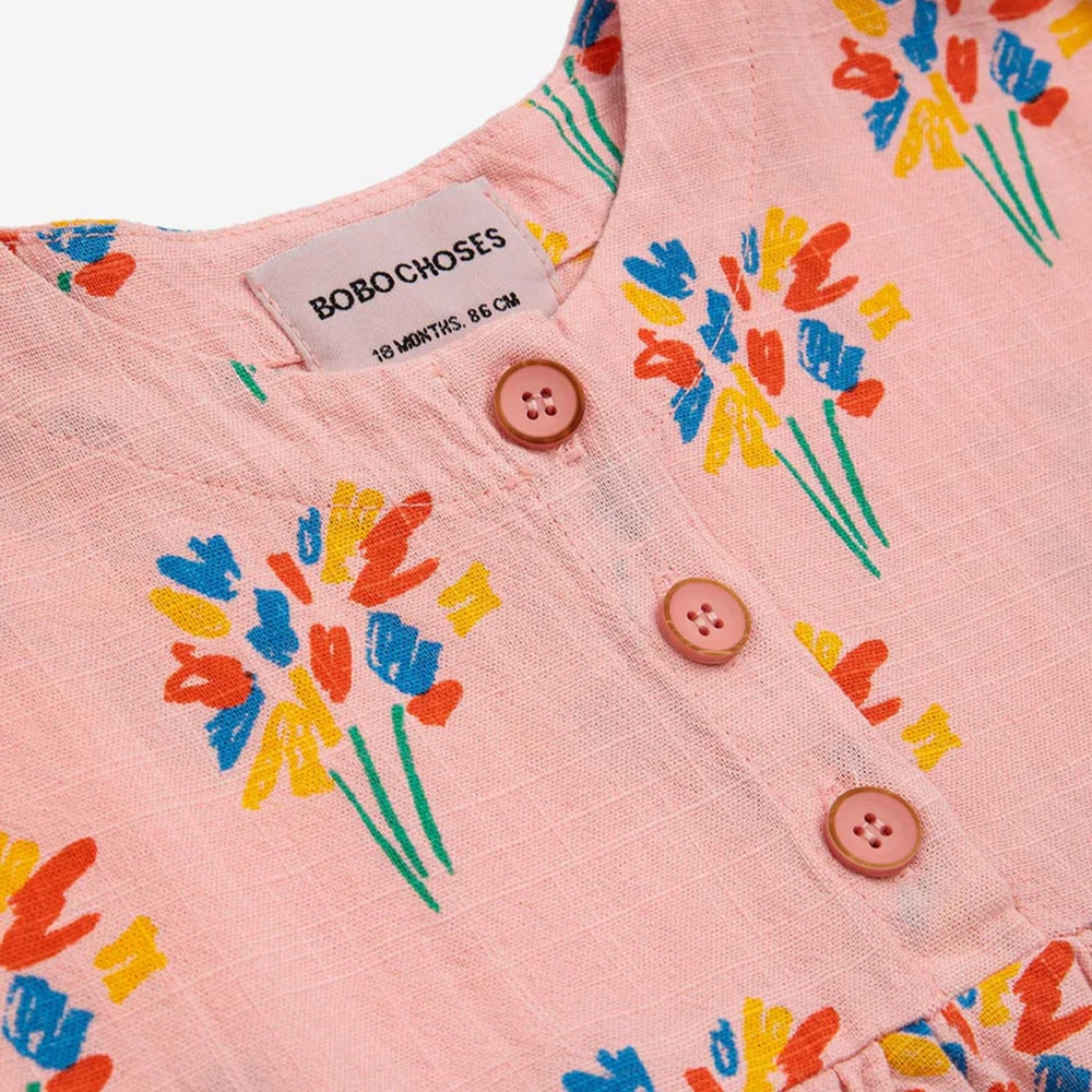 BOBO CHOSES/Baby Fireworks all over woven Dresses