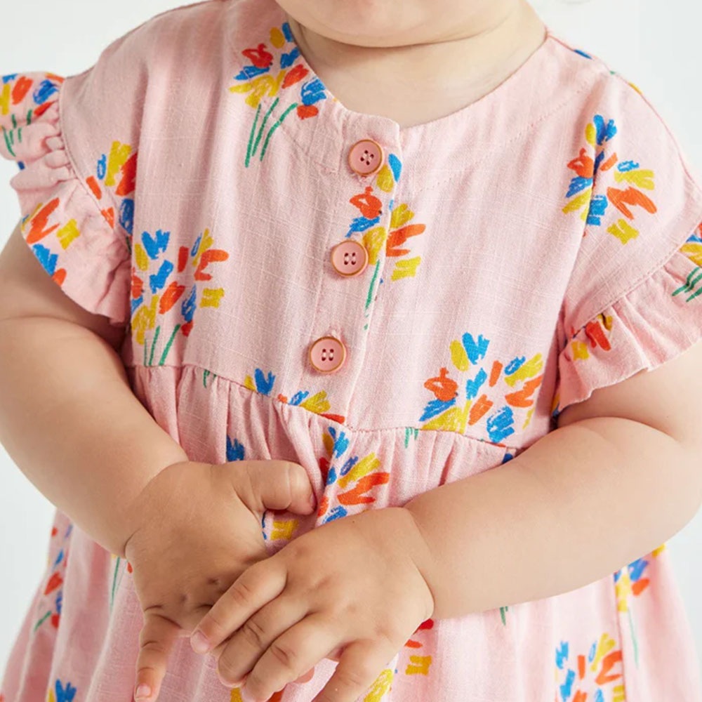 BOBO CHOSES/Baby Fireworks all over woven Dresses