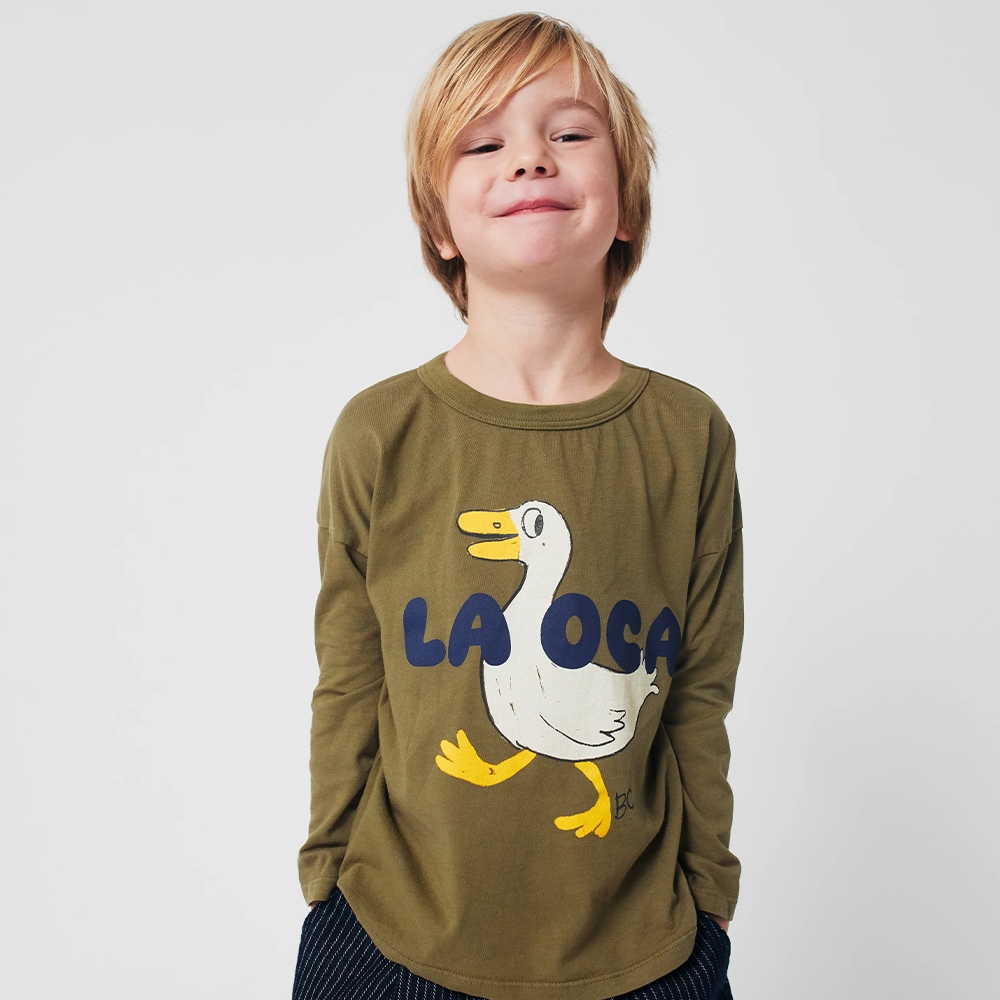 その他 bobo ロンT Tシャツ ボボ・ショーズ ベビー 長袖 トップス La Oca T