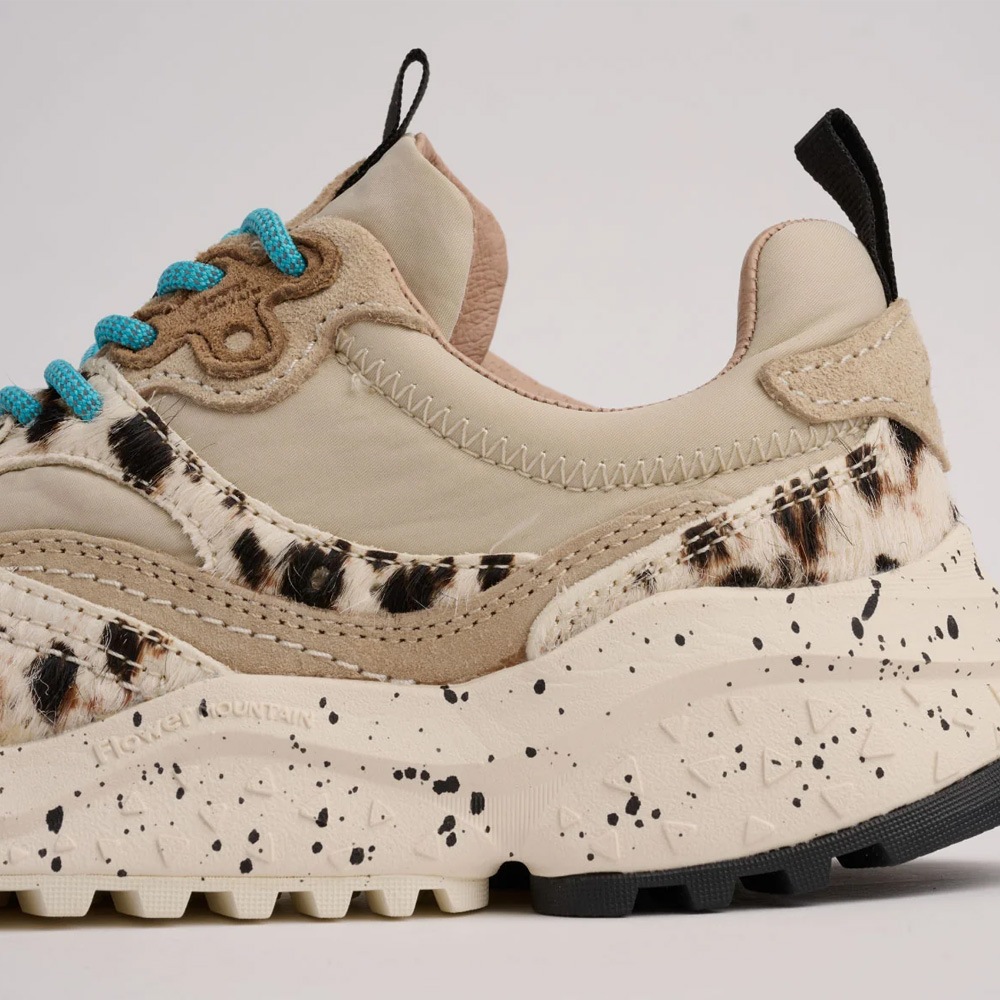 【26AW 予約】スニーカー ユニセックス ウェーブス フラワーマウンテン FLOWER MOUNTAIN WAVES Beige/Brown【国内正規品】FM126070