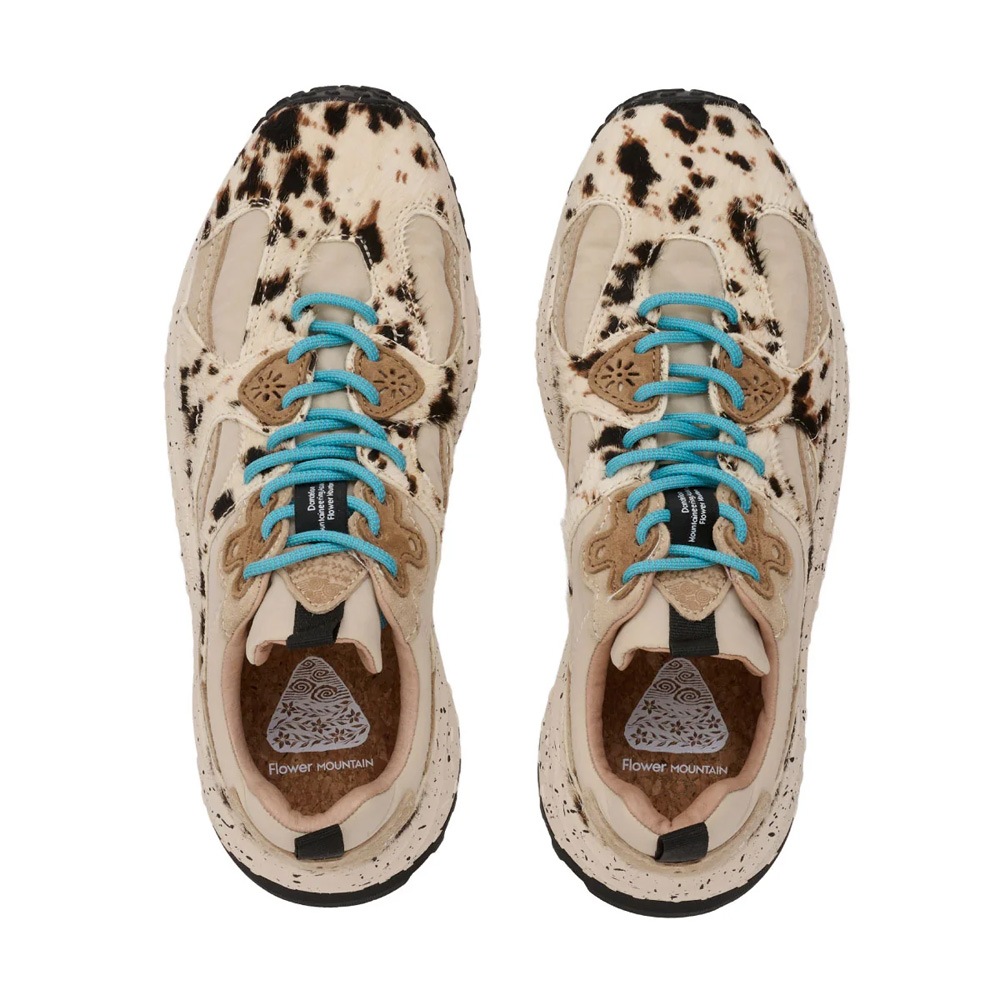 【26AW 予約】スニーカー ユニセックス ウェーブス フラワーマウンテン FLOWER MOUNTAIN WAVES Beige/Brown【国内正規品】FM126070