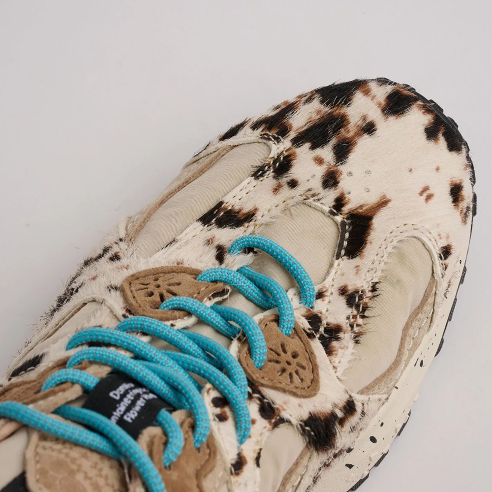 【26AW 予約】スニーカー ユニセックス ウェーブス フラワーマウンテン FLOWER MOUNTAIN WAVES Beige/Brown【国内正規品】FM126070