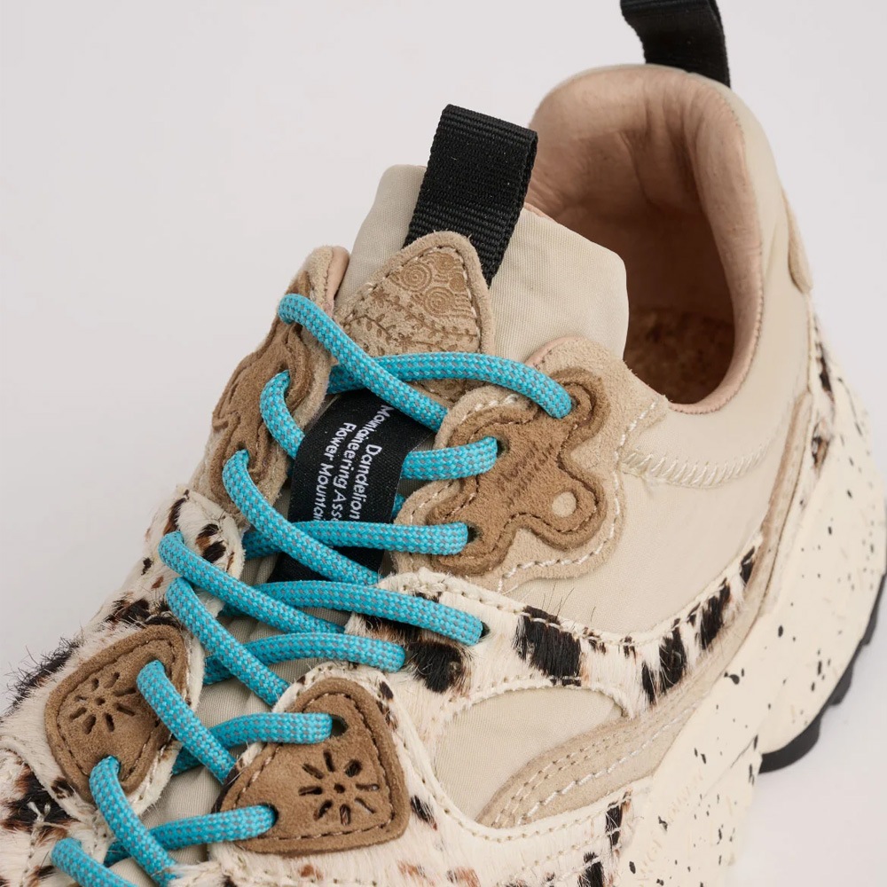【26AW 予約】スニーカー ユニセックス ウェーブス フラワーマウンテン FLOWER MOUNTAIN WAVES Beige/Brown【国内正規品】FM126070