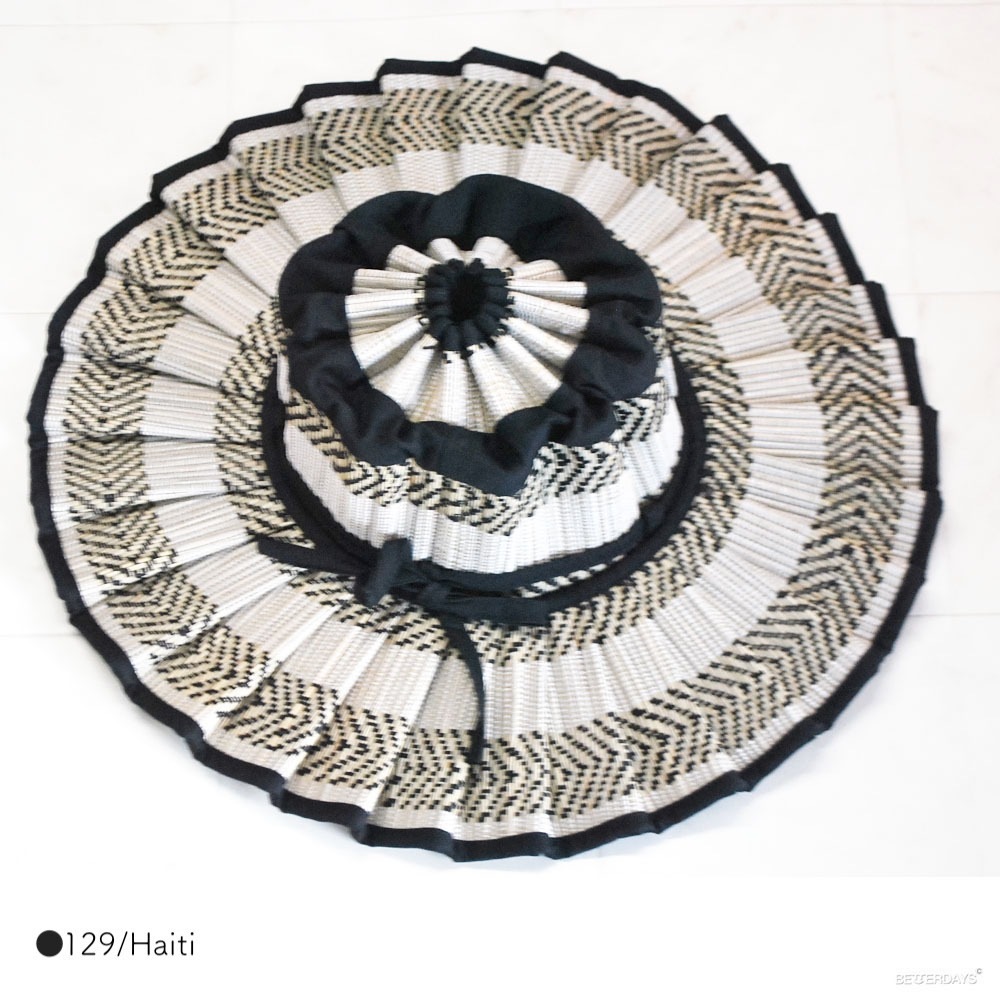 帽子 キッズ ローナマーレイ アイランド  Lorna murray Island Child Hat Kids ハット ストローハット 麦わら帽子 ハンドメイド 手作り サスティナブル エコ 天然素材 折りたたみ 日除け