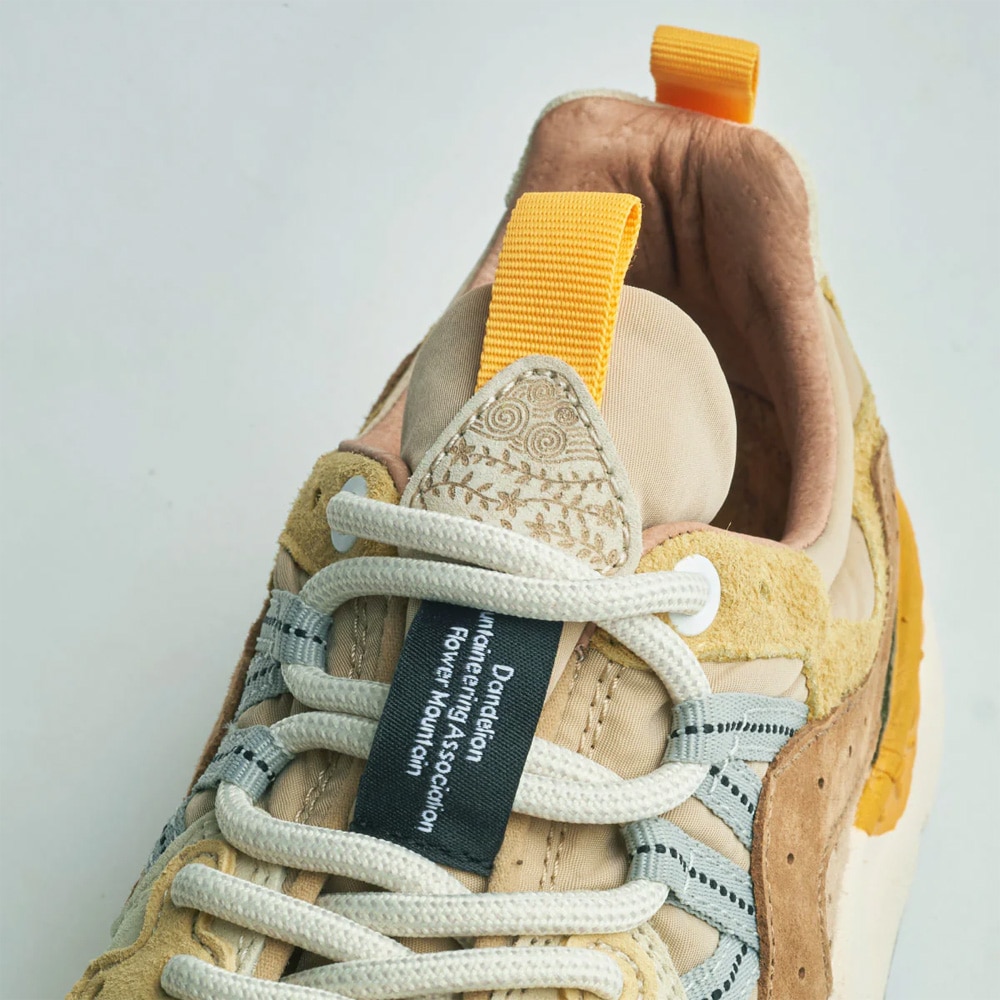 スニーカー ユニセックス ヤマノ3 フラワーマウンテン FLOWER MOUNTAIN YAMANO3 Pale yellow/L.Brown【国内正規品】FM63766