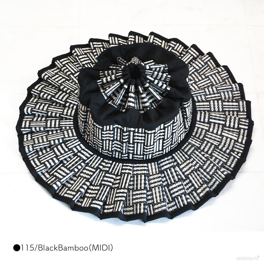 ストローハット襤褸古布藍染ハントドメイド手縫い一点物 暮らしの手