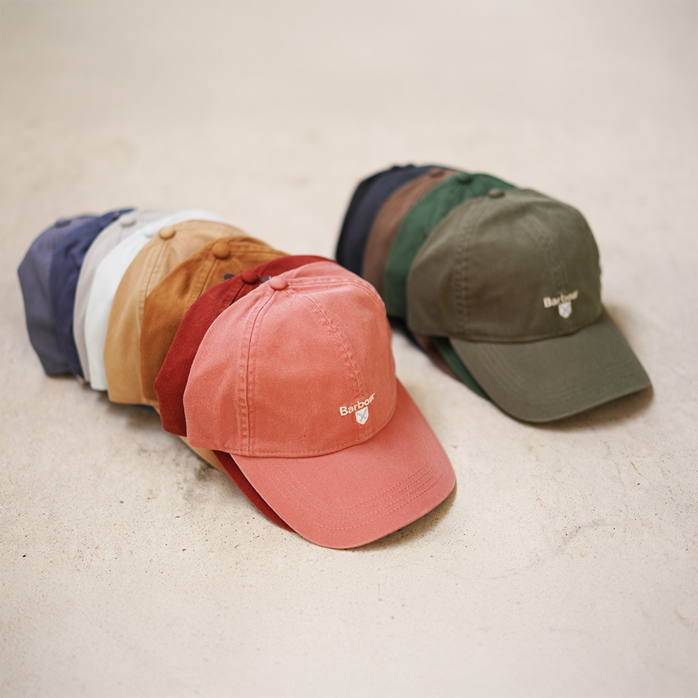 【一部SALE／20%OFF】キャップ メンズ レディース バブアー Cascade sports コットン6パネルキャップ Barbour 【国内正規品】
