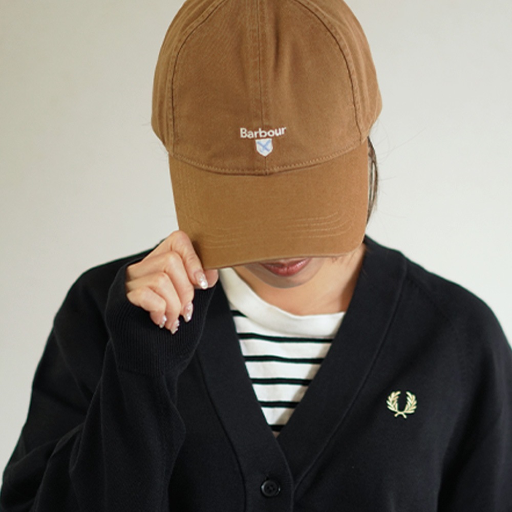 【一部SALE／20%OFF】キャップ メンズ レディース バブアー Cascade sports コットン6パネルキャップ Barbour 【国内正規品】