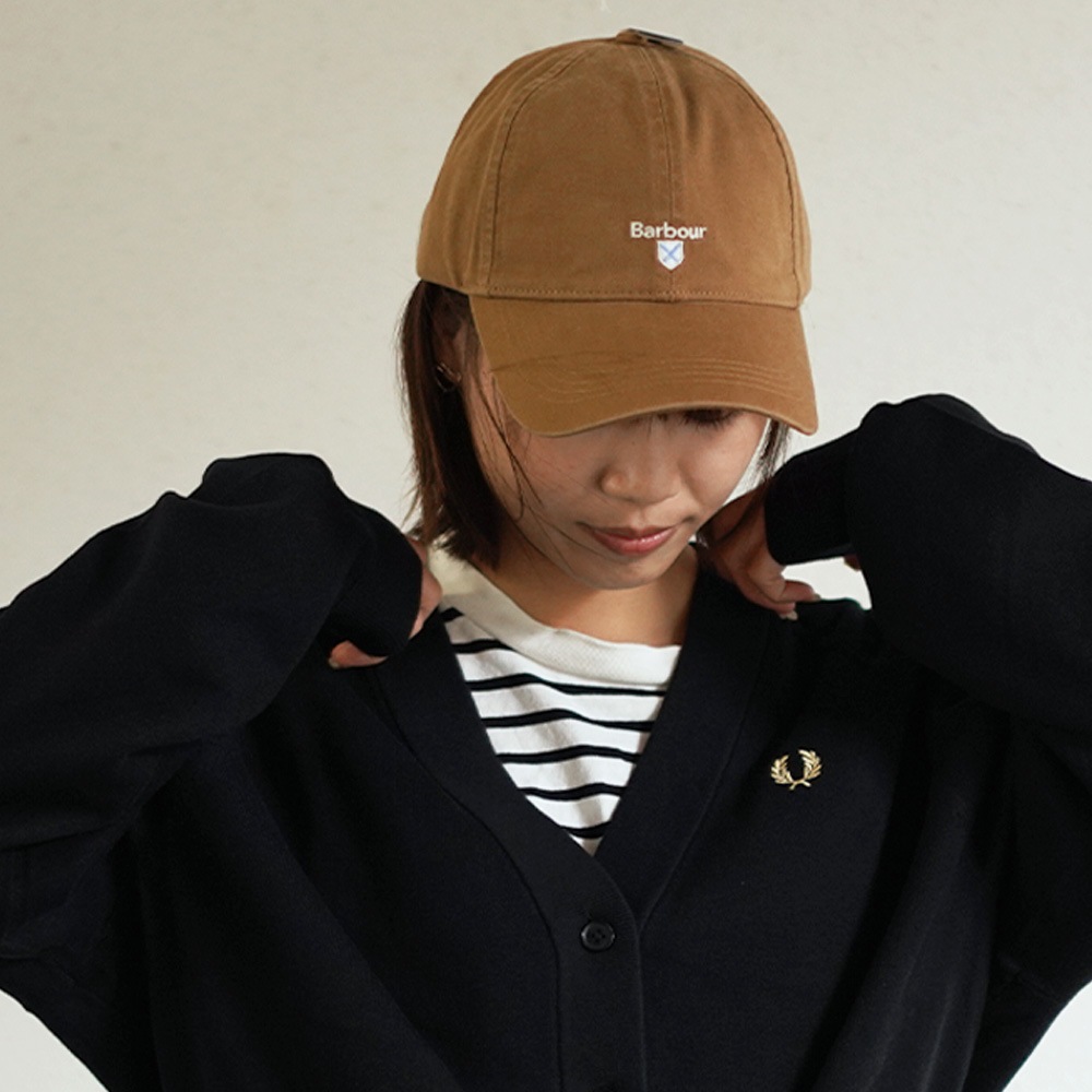 【一部SALE／20%OFF】キャップ メンズ レディース バブアー Cascade sports コットン6パネルキャップ Barbour 【国内正規品】