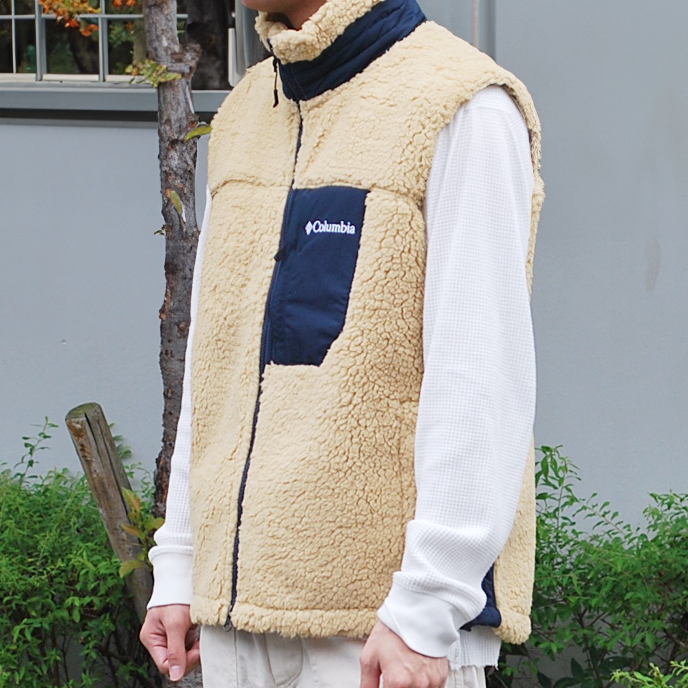 フリース ベスト メンズ ユニセックス コロンビア ボア アーチャー