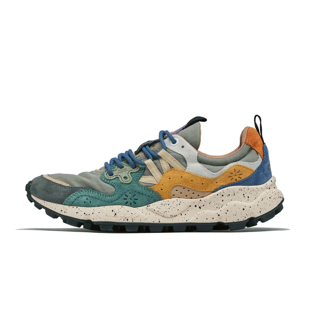 スニーカー ユニセックス ヤマノ3 フラワーマウンテン FLOWER MOUNTAIN YAMANO3 Grey/Petrol/Zucca【国内正規品】FM63783