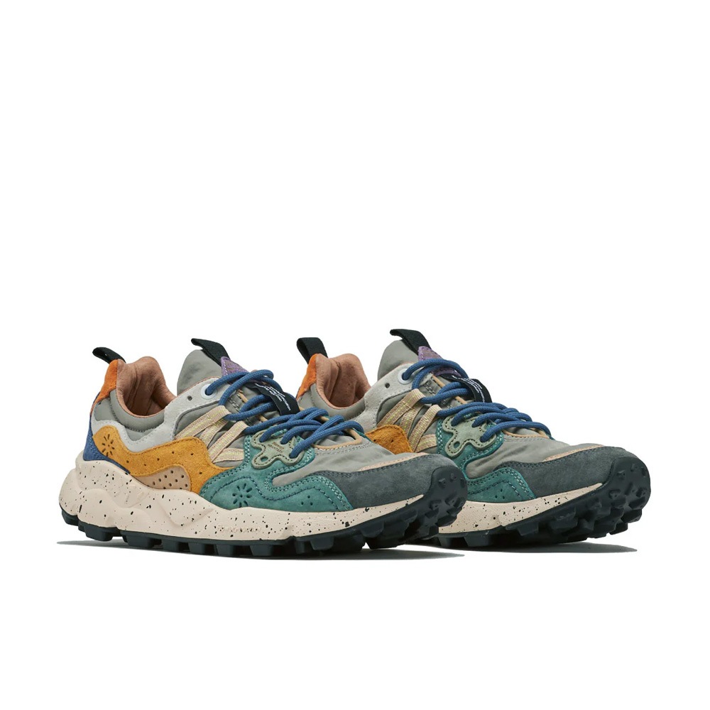 スニーカー ユニセックス ヤマノ3 フラワーマウンテン FLOWER MOUNTAIN YAMANO3 Grey/Petrol/Zucca【国内正規品】FM63783