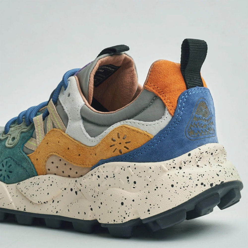 スニーカー ユニセックス ヤマノ3 フラワーマウンテン FLOWER MOUNTAIN YAMANO3 Grey/Petrol/Zucca【国内正規品】FM63783