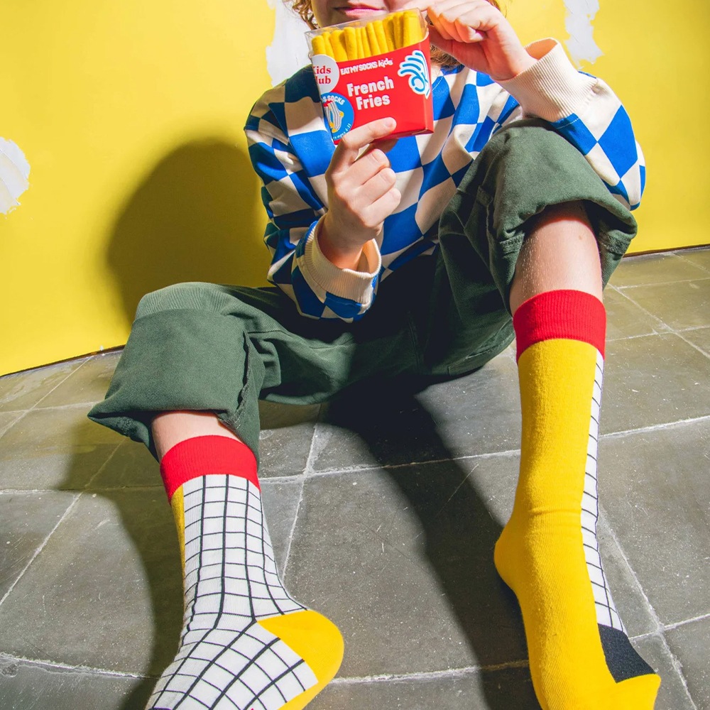 靴下 キッズ  イートマイソックス ファーストフード アニマル パッケージ ギフト KIDS【国内正規品】 EAT MY SOCKS