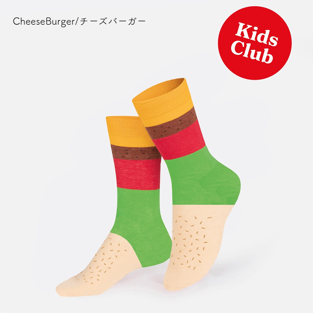 靴下 キッズ  イートマイソックス ファーストフード アニマル パッケージ ギフト KIDS【国内正規品】 EAT MY SOCKS
