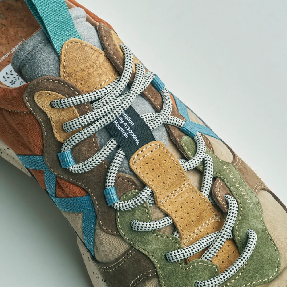 スニーカー ユニセックス レンザン フラワーマウンテン FLOWER MOUNTAIN LENZAN D.Gray/Brown【国内正規品】FM107051