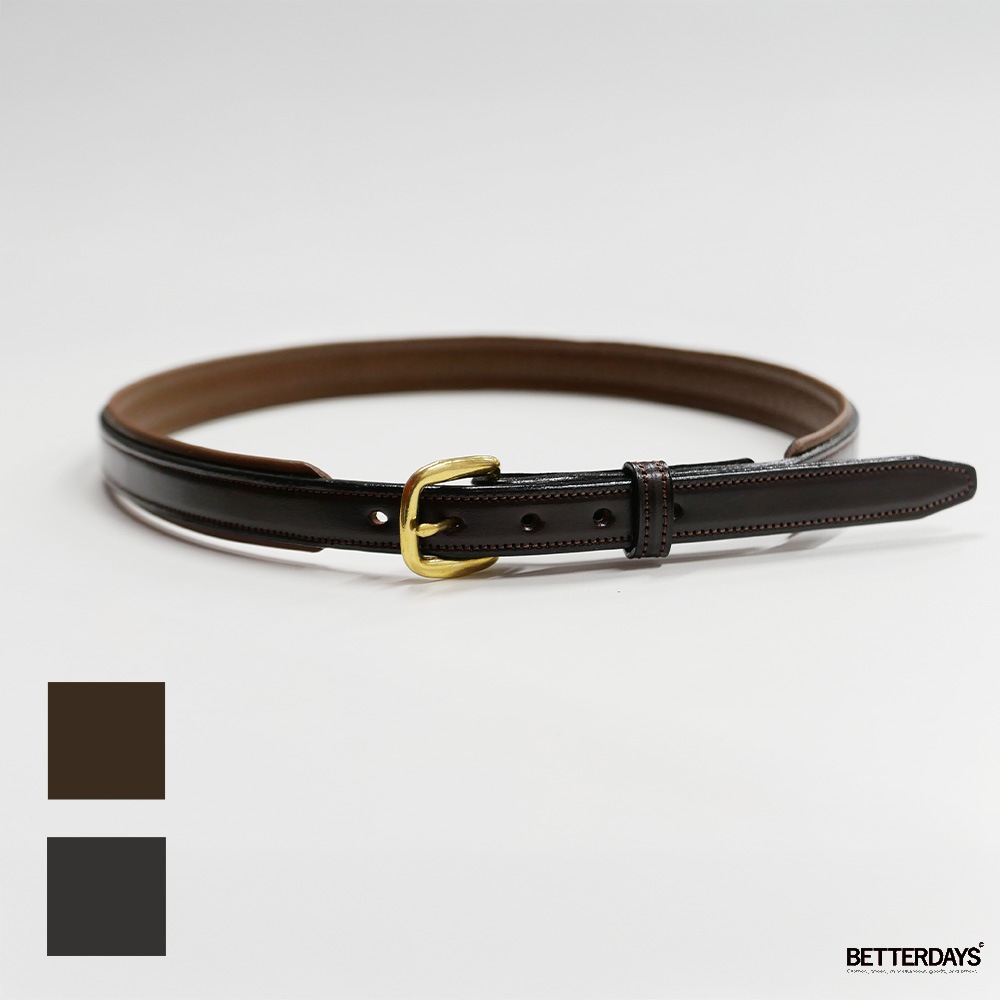 ベルト TORY LEATHER 1 CLASSIC Padded Bridle Leather Belt トリー