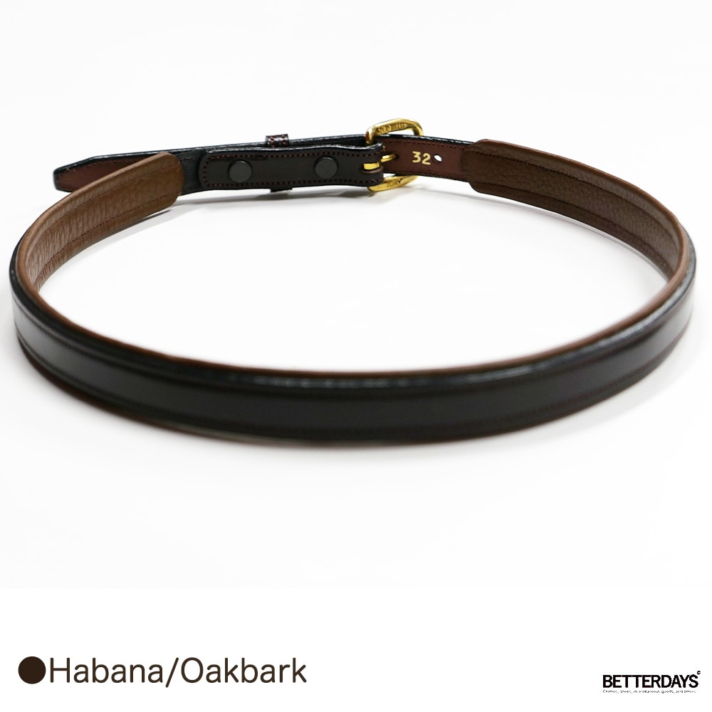 ベルト TORY LEATHER 1 CLASSIC Padded Bridle Leather Belt トリー