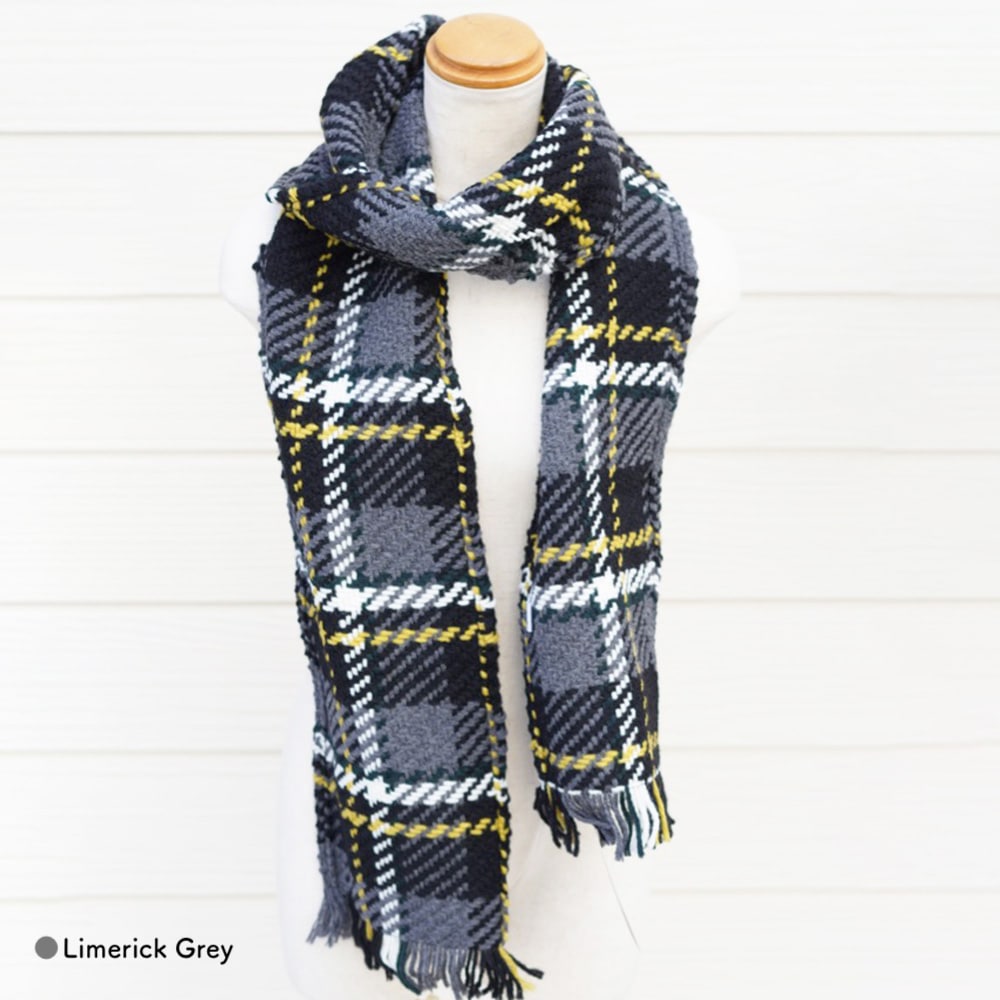 スカーフ マフラー タータンチェック ジョンブラニガン John Branigan Fringe Scarf【国内正規品】SCARF