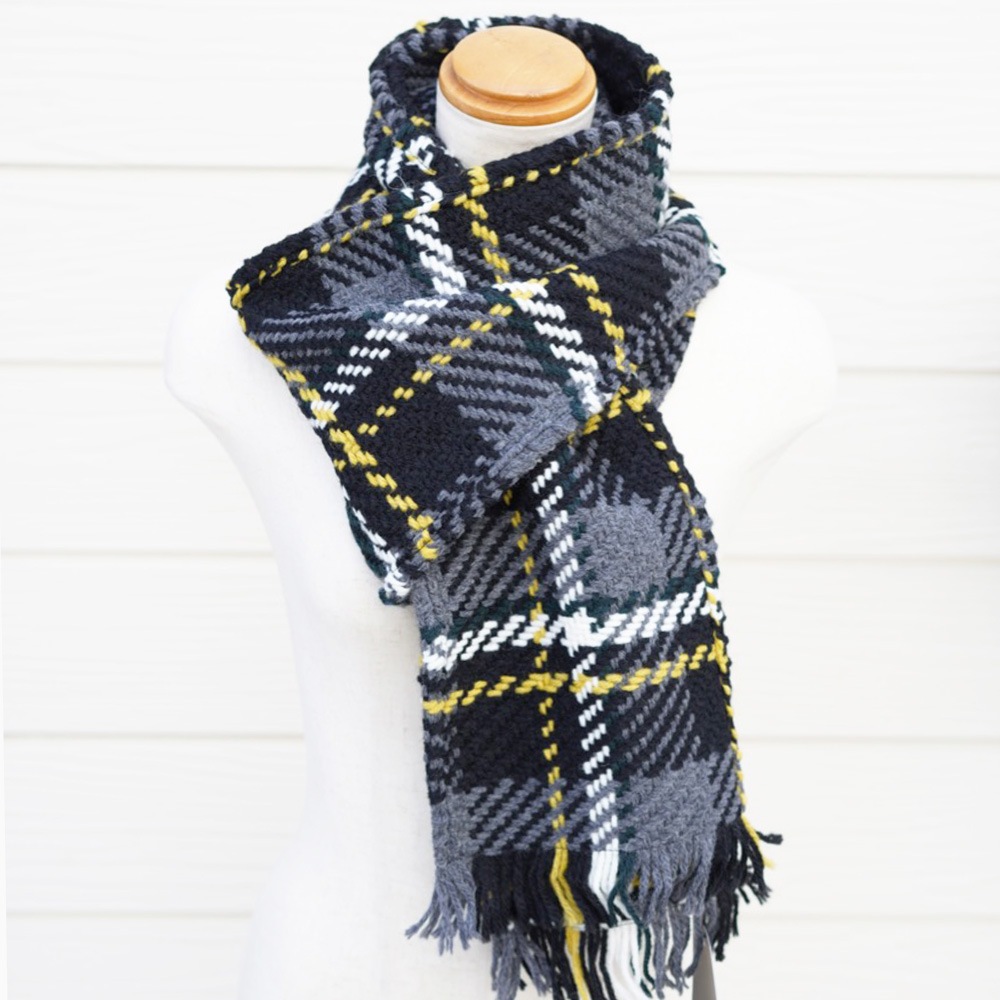 スカーフ マフラー タータンチェック ジョンブラニガン John Branigan Fringe Scarf【国内正規品】SCARF