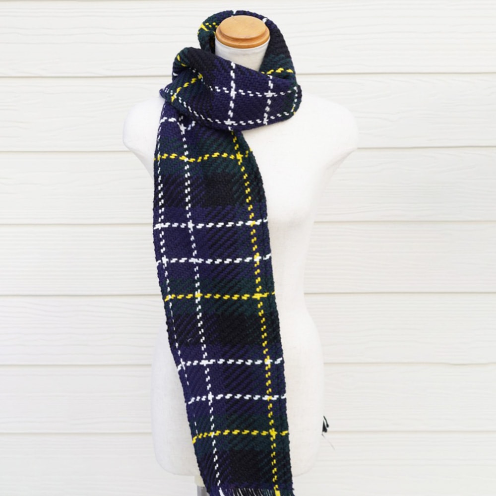 スカーフ マフラー タータンチェック ジョンブラニガン John Branigan Fringe Scarf【国内正規品】SCARF