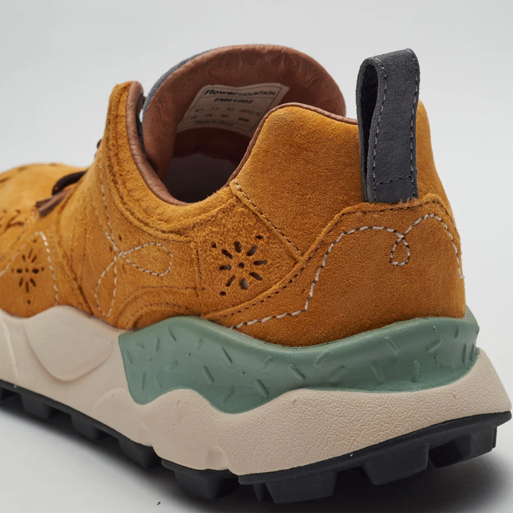 スニーカー ユニセックス ヤマノ フラワーマウンテン FLOWER MOUNTAIN YAMANO Yellow【国内正規品】FM01002