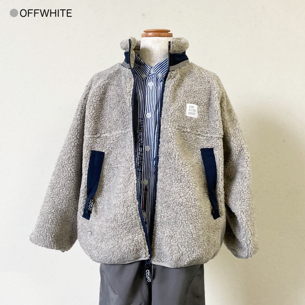 ブルゾン アウター  ボア  キッズ STREETBOY BLOUSON THE PARK SHOP ザ・パークショップ  TPS-413 125-145cm