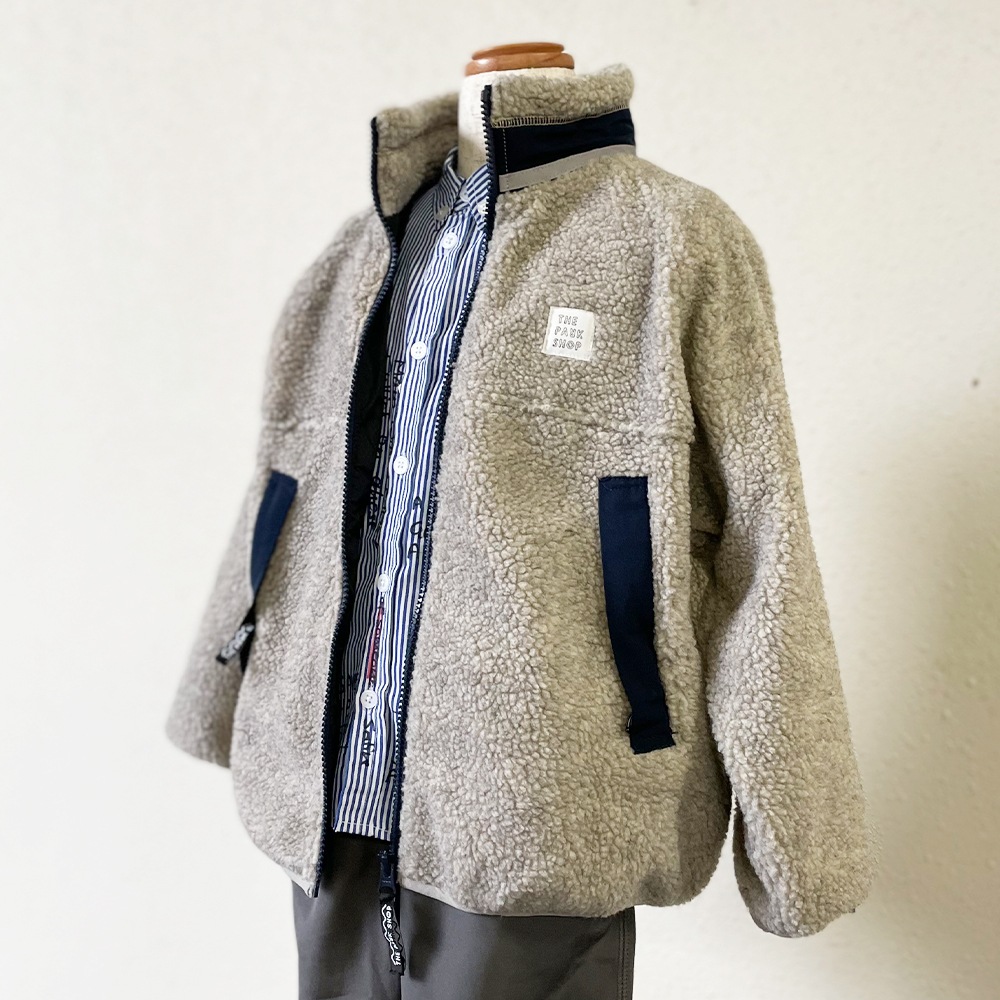 ブルゾン アウター  ボア  キッズ STREETBOY BLOUSON THE PARK SHOP ザ・パークショップ  TPS-413 125-145cm