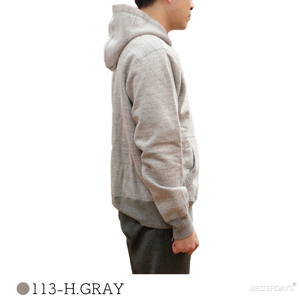 スウェット メンズ ヘビー パーカー ユニセックス HEAVY SWEAT HOODED PARKA ホワイツビル WHITESVILLE