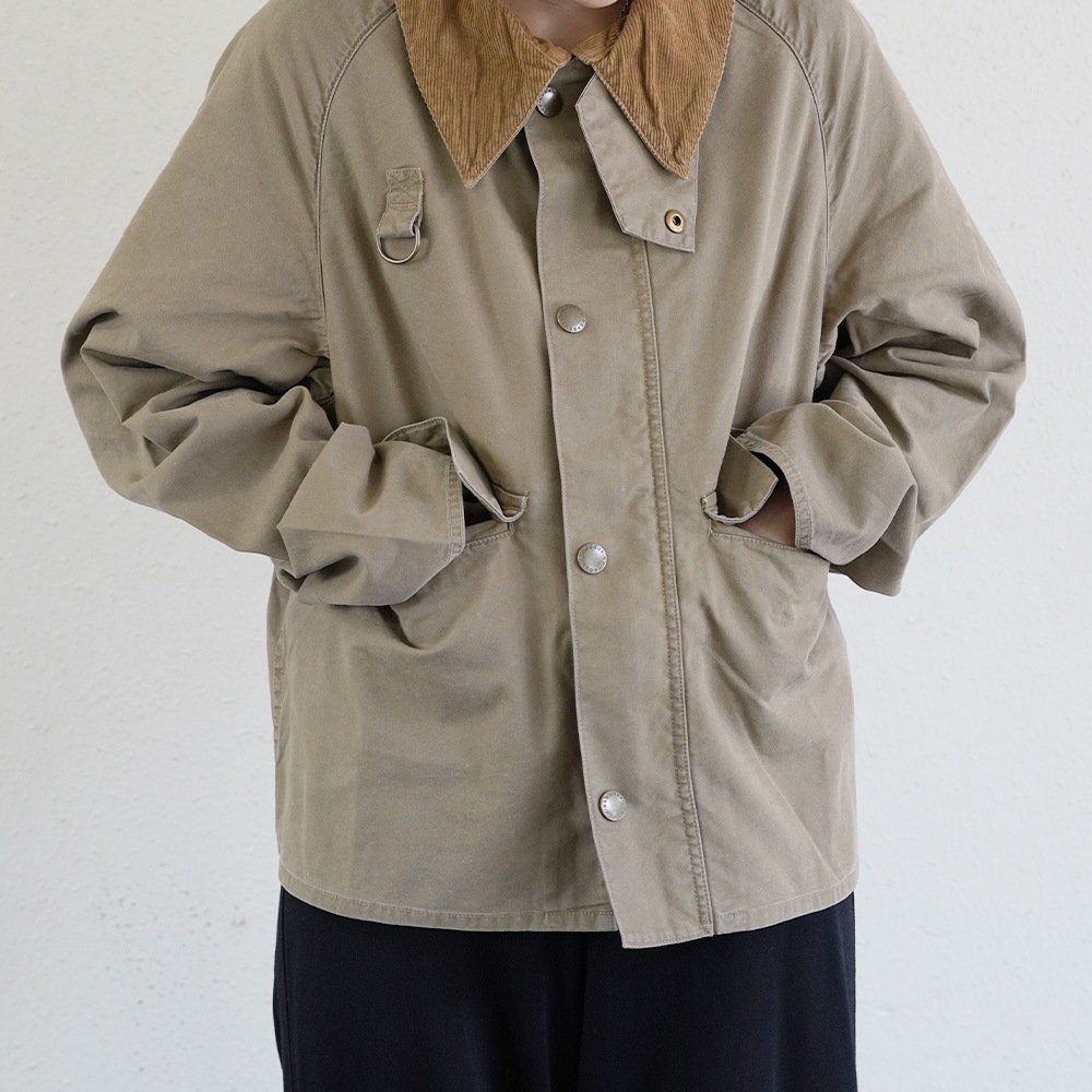 バブアー スペイ ダック コットン ショートレングス ブルゾン ユニ