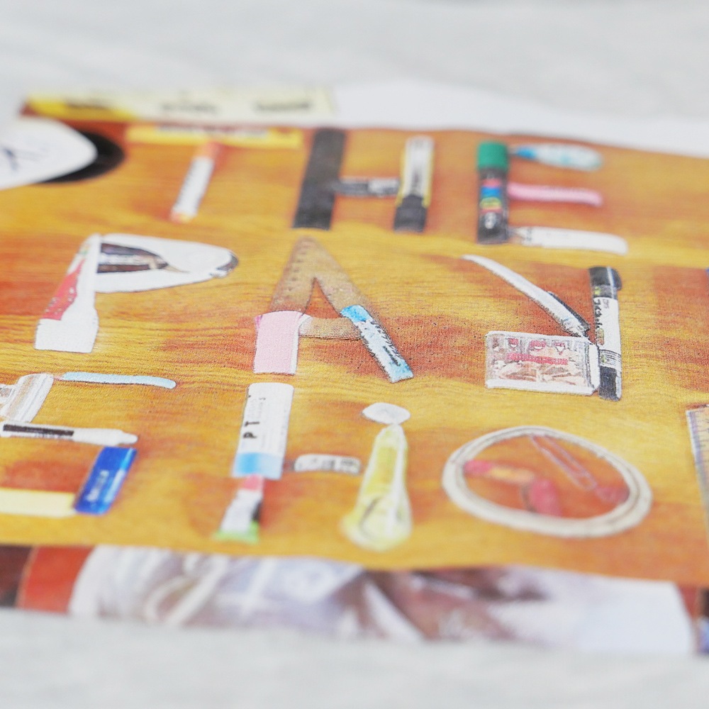 Tシャツ キッズ THE PARK SHOP 3D STATIONERY TEE ザ・パークショップ ステーショナリー 文房具 125-145cm 【国内正規品】TPS-801