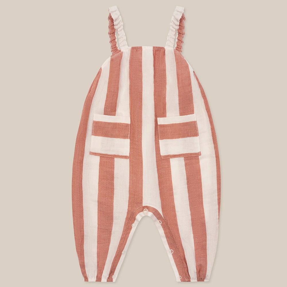 ジャンプスーツ  ベビー オーガニックズー  Organic Zoo Sienna Stripes Artisan Jumpsuit【国内正規品】 16ssaj