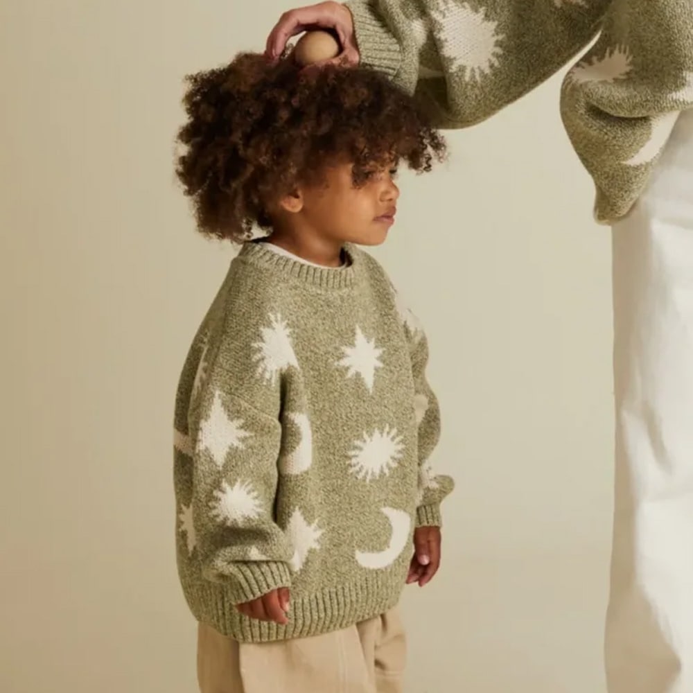 ニット セーター キッズ ベビー クロードアンドカンパニー Cozmo Midnight Moon Star Sweater 1years-5years【国内正規品】Claude & Co