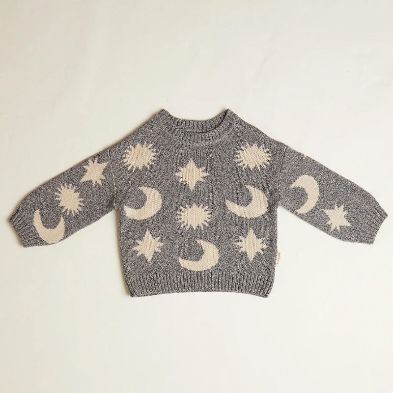 ニット セーター キッズ ベビー クロードアンドカンパニー Cozmo Midnight Moon Star Sweater 1years-5years【国内正規品】Claude & Co
