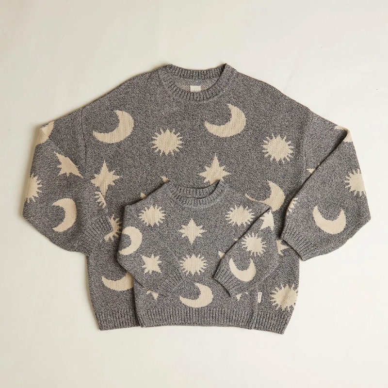 ニット セーター キッズ ベビー クロードアンドカンパニー Cozmo Midnight Moon Star Sweater 1years-5years【国内正規品】Claude & Co