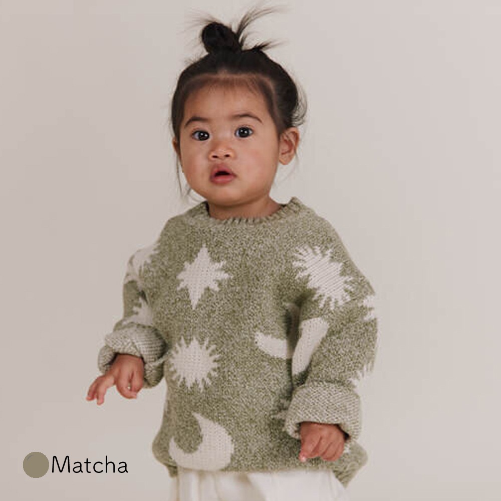 ニット セーター キッズ ベビー クロードアンドカンパニー Cozmo Midnight Moon Star Sweater 1years-5years【国内正規品】Claude & Co