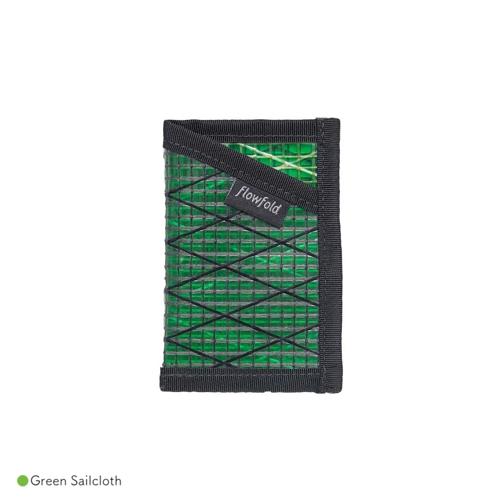 カードホルダー ウォレット ミニ財布 フローフォールド Recycled Sailcloth Minimalist Card Holder Wallet Flowfold 【国内正規品】