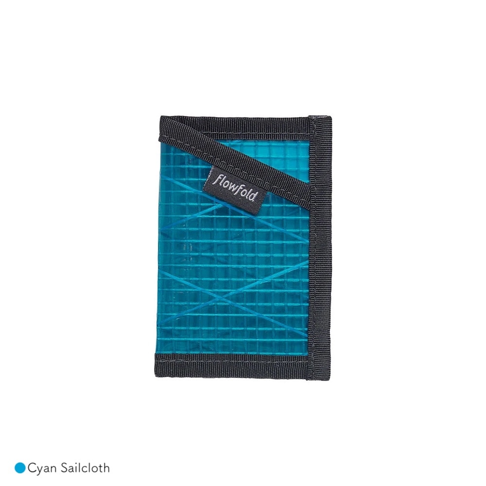 カードホルダー ウォレット ミニ財布 フローフォールド Recycled Sailcloth Minimalist Card Holder Wallet Flowfold 【国内正規品】