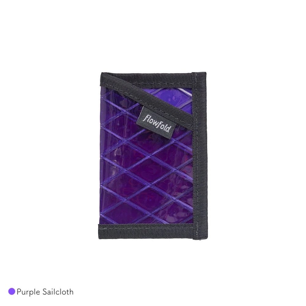 カードホルダー ウォレット ミニ財布 フローフォールド Recycled Sailcloth Minimalist Card Holder Wallet Flowfold 【国内正規品】